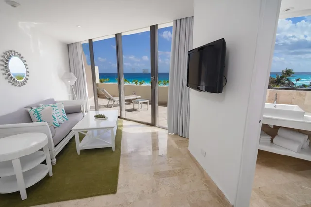 Reserve, Master, Suite, 2 Double Beds, Ocean View, Adult Only، Paradisus Cancun 3/8