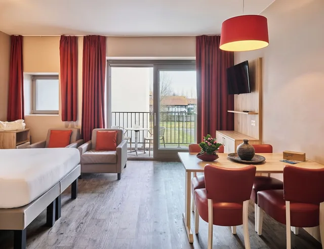 استوديو بسرير مزدوج لذوي الإعاقة، Holiday Suites Westende 4/7
