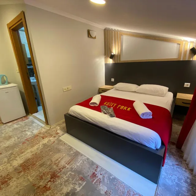 غرفة بسرير مزدوج أو سريرين منفصلين، Kuzey Park Hotel 9/10