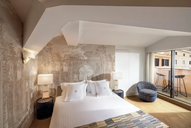 Presidential, Suite, 2 King Beds, Colosseum View، Palazzo Manfredi 2/5