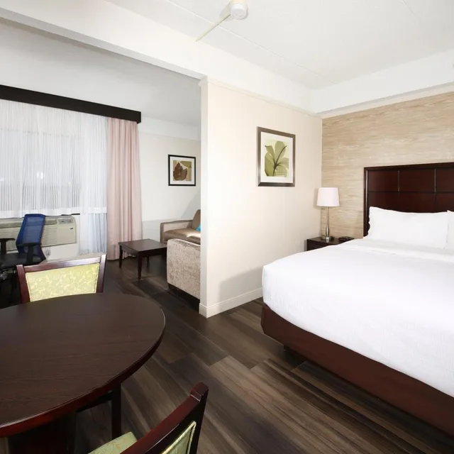 Suite, King Bed, Sofa, Holiday Inn Suites Windsor Ambassador Bridge 2/10
