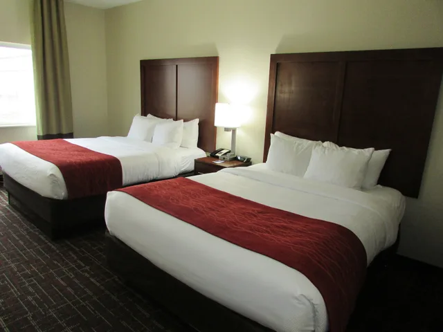 غرفة بسريرين كوين لذوي الإعاقة، Comfort Inn Wichita Falls Near University 1/3