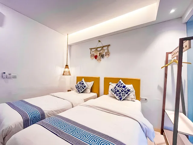 غرفة قياسية بسريرين منفصلين، Little Mykonos 1/3