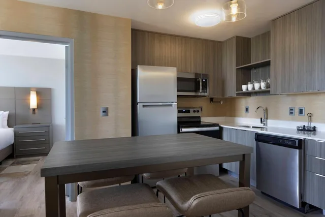 جناح بسرير مزدوج بشرفة بغرفتي نوم، Residence Inn by Marriott Cancun Hotel Zone 8/8