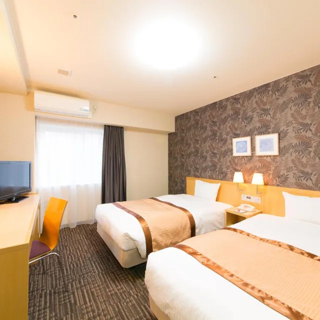 غرفة قياسية بسريرين منفصلين للمدخنين، Hotel Hokke Club Shonan-Fujisawa 1/5