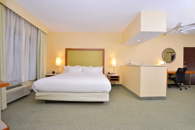 استوديو بسرير كينج مع أريكة، Springhill Suites Pinehurst Southern Pines 1/4