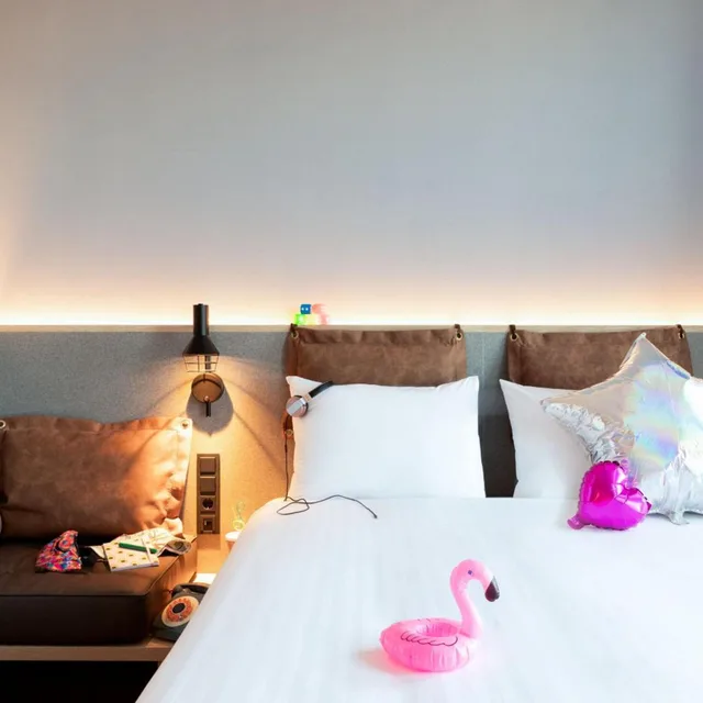 Moxy, Twin Beds، Moxy The Hague 3/9