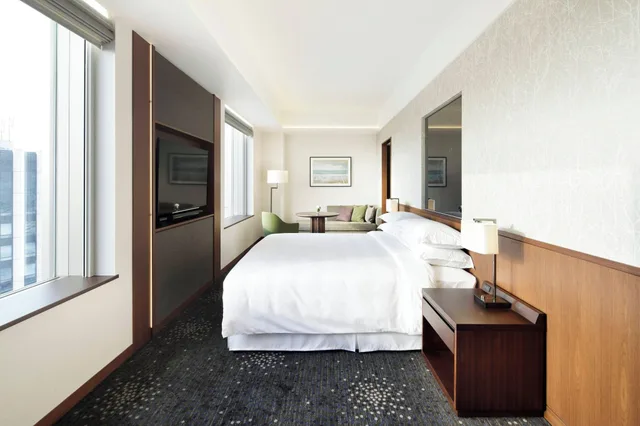 غرفة كلوب بسرير مزدوج بإطلالة، Yokohama Bay Sheraton Hotel And Towers 2/8