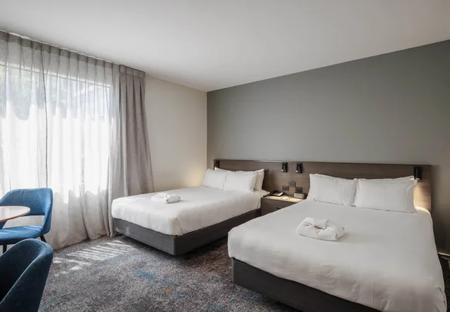 غرفة قياسية بسرير مزدوج أو سريرين منفصلين لذوي الإعاقة، Heartland Hotel Auckland Airport 3/8