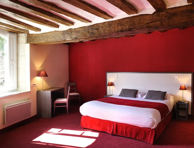 غرفة سوبيريور، Logis Hotel Le Puits Dore 1/2