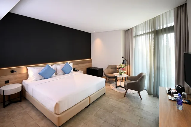 غرفة تنفيذية بسريرين منفصلين، Beach Walk Hotel 1/10