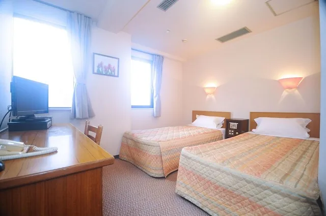 Standard, Twin Beds, Okayama Square Hotel 1/2