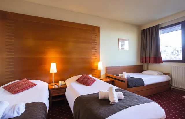 Classic, Quadruple, Twin Beds, 2 Trundle Beds، Hotel La Plagne Le Terra Nova - Winter 6/10