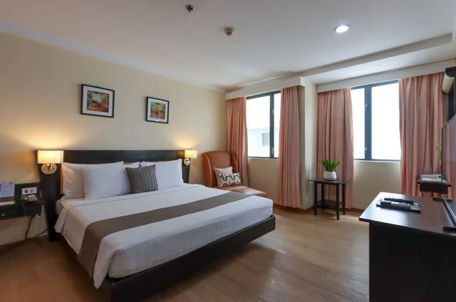 غرفة ديلوكس بسرير كوين، Laguna Technopark Hotel 1/4
