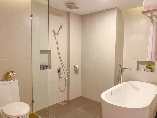 شقة بسريرين منفصلين بغرفة نوم واحدة، NAMAN RETREAT 10/10