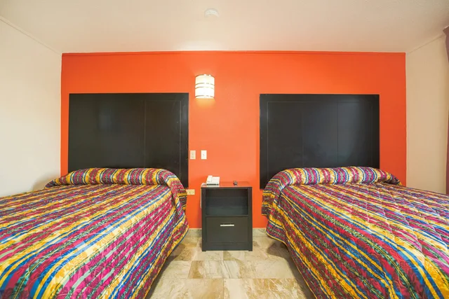 غرفة بسريرين مزدوجين للمدخنين، Vali Ho Motel By OYO Weslaco Mercedes 4/6