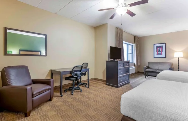 استوديو بسريرين مزدوجين، Extended Stay America Chicago - Skokie 3/6