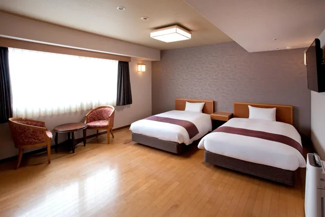 غرفة عائلية بأرضية تاتامي، Yaoji Hakata Hotel 1/2