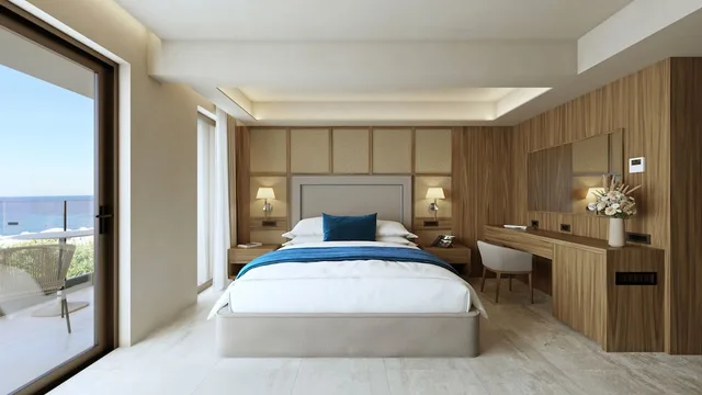 Open Plan, Luxury, Suite, King Bed, Sea Front, Shared Pool, 2 Sofa، Nana Royal Premium Resort & Spa 1/9
