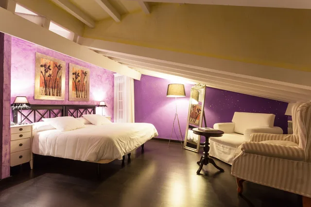 جناح استوديو بسرير كينج، Hotel Rural el Bosque de la Anjana 4/6