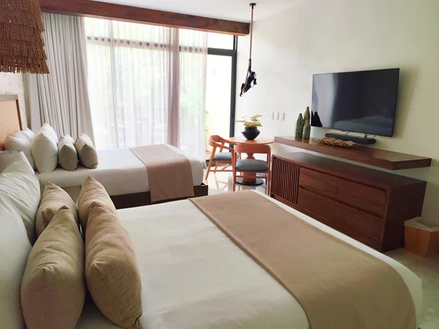 غرفة قياسية بسرير مزدوج بإطلالة على الحديقة، Hotel Mundo Maya Calakmul 6/9