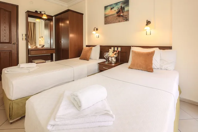 شقة بسريرين منفصلين بغرفة نوم واحدة مع أريكة، Liman Apartment 4/9