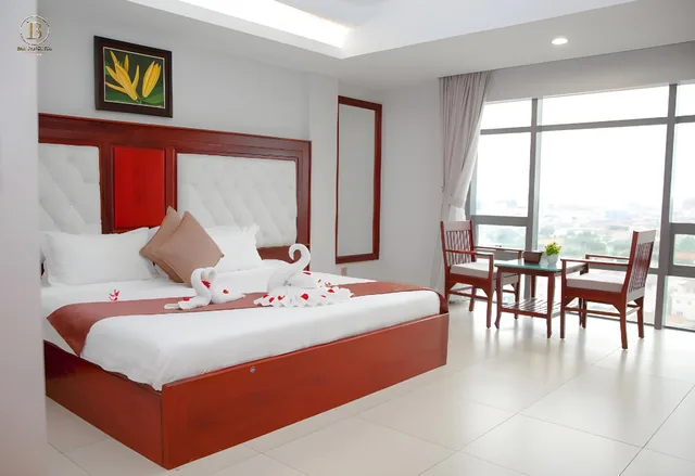 غرفة ديلوكس مزدوجة بإطلالة على المدينة، Ban Ban Hotel 1/1