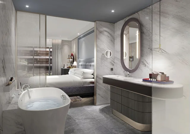 غرفة بسريرين منفصلين، Fairmont Hanoi 3/4