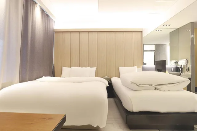 غرفة سوبيريور بسريرين منفصلين، Hotel Yeogiuhtte Seodaegu 1/10