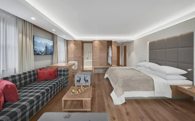 جناح جونيور بشرفة، SCHWARZER ADLER WELLNESS HOTEL 3/4