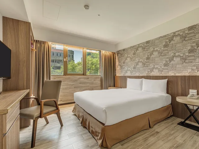 جناح ديلوكس بسرير كوين، Guide Hotel Taipei Fuxing N. 3/10