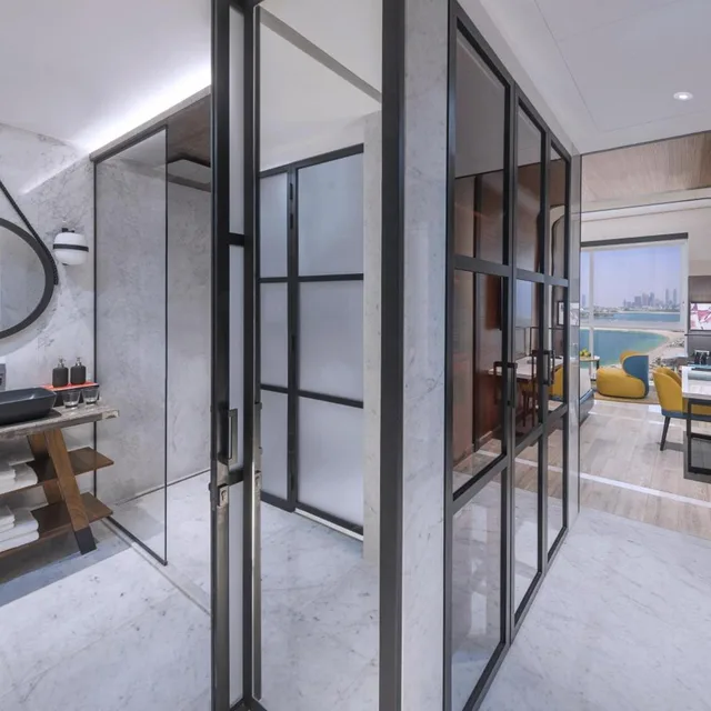 غرفة بسرير فردي بإطلالة على البحر، Andaz Dubai The Palm by Hyatt 7/7