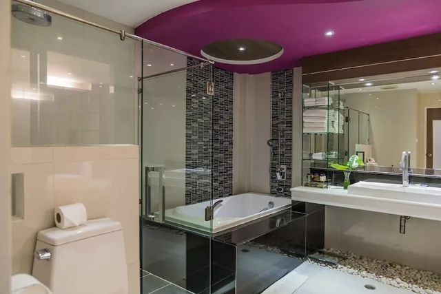 جناح عائلي بسرير كينج وسرير بطابقين بإطلالة على الحديقة بغرفة نوم واحدة، The L Resort Krabi 3/4