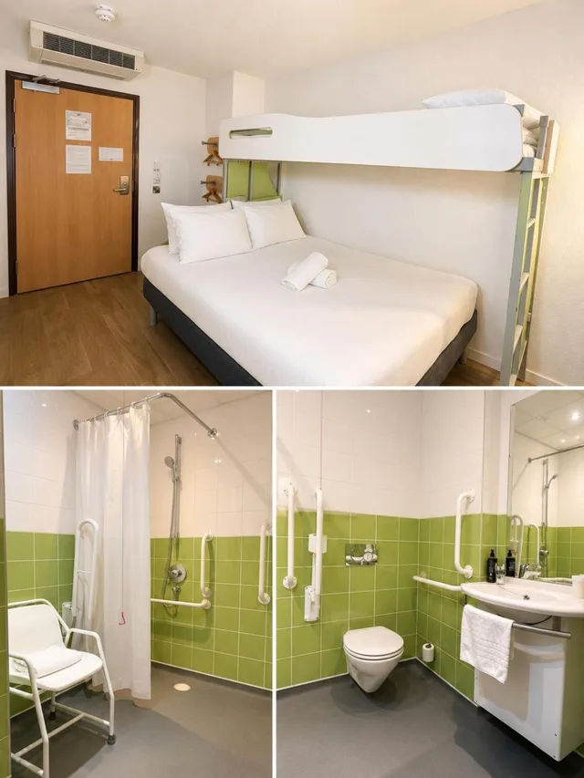 غرفة كلاسيكية بسرير مزدوج لذوي الإعاقة، Ibis Budget Leeds Centre Crown Point Road 6/7