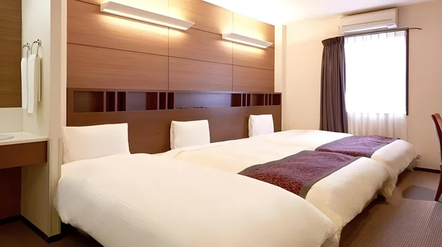 غرفة ثلاثية، Vessel Hotel Fukuoka Kaizuka 1/1