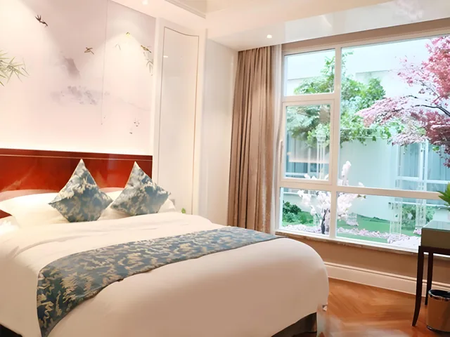 Oriental, Superior, Queen Bed، GreenTree Eastern Yancheng Binhai County Aobaolia Beichen Hotel 1/1