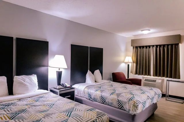 غرفة ديلوكس بسريرين مزدوجين لذوي الإعاقة، Motel6 Nacogdoches TX 1/9