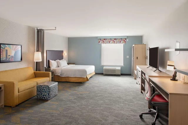 جناح بسرير كينج بغرفة نوم واحدة بحوض استحمام لذوي الإعاقة، Home2 Suites by Hilton Little Rock Midtown Medical Center 1/4