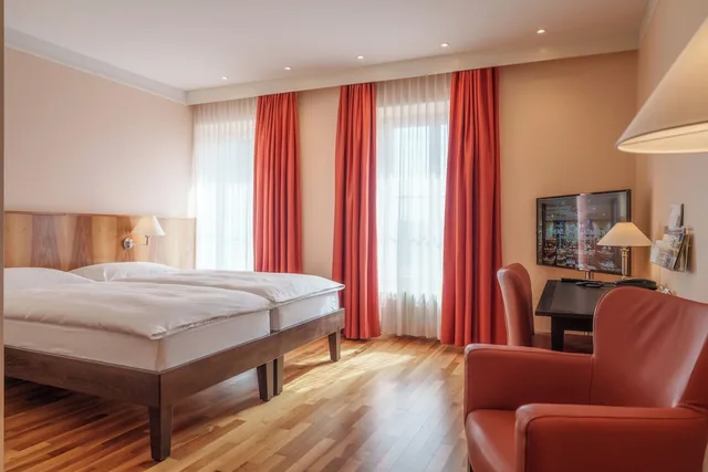 غرفة سوبيريور بسرير مزدوج، Hotel Schweizerhof Basel 1/7