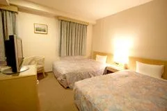 غرفة بسريرين منفصلين، Hotel Central Sendai 1/1