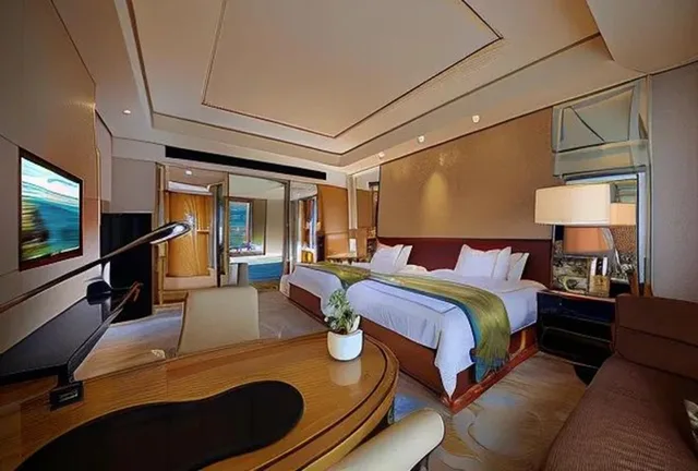 غرفة ديلوكس بسريرين منفصلين، Grand Parkray Hangzhou 1/2