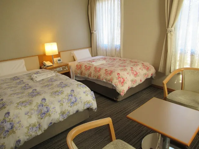 Room, Twin Beds, Smoking, Center Hotel Mihara 2/7