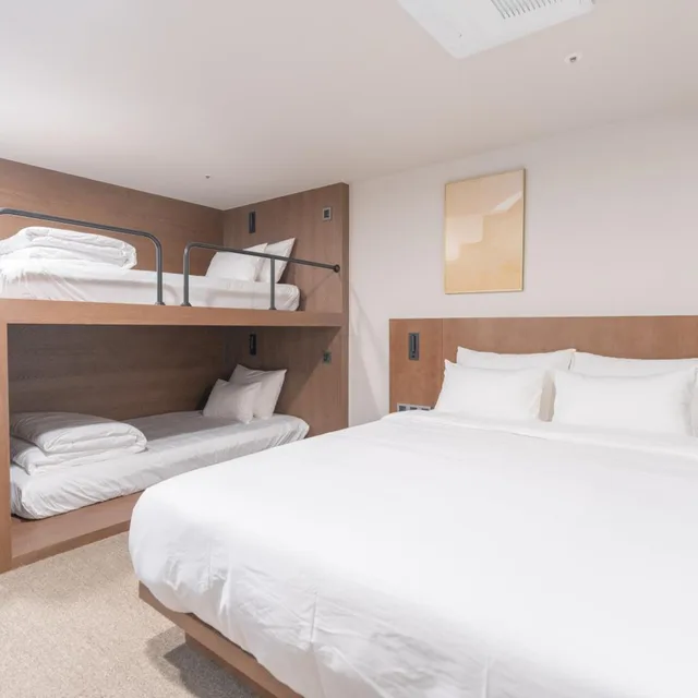 غرفة ديلوكس عائلية بسرير فردي، Hotel Myeongdongjang 1/6