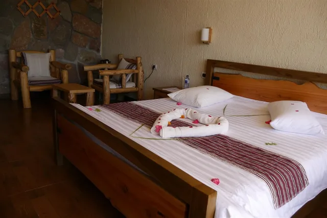 جناح استوديو شهر العسل بسرير كينج بإطلالة على الجبل، Sora Lodge Lalibela 6/9