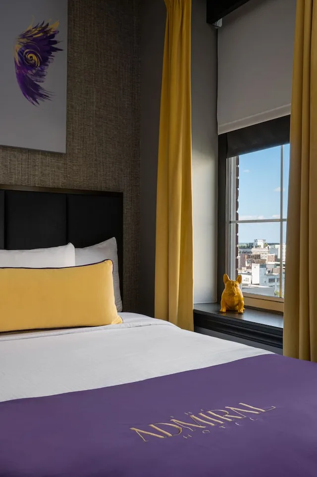 غرفة بسريرين مزدوجين، The Admiral Hotel 2/5
