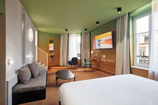 جناح جونيور ديلوكس بسريرين مزدوجين، You Hotel Deauville - Handwritten Collection 1/8