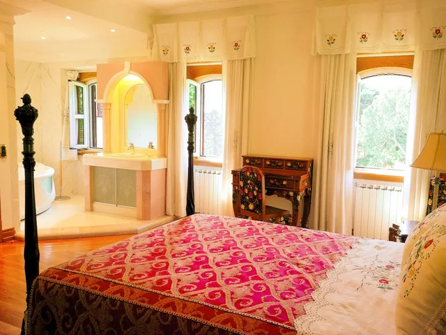 غرفة ديلوكس بسريرين منفصلين بإطلالة على الحديقة، Sintra Marmoris Palace 1/10