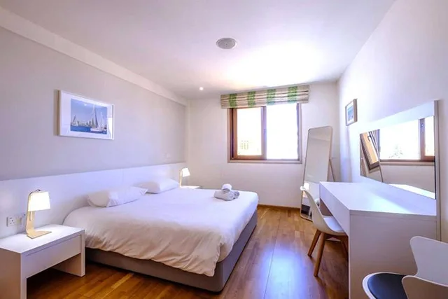 شقة بـ3 غرف نوم، Les Palmiers Beach Hotel 1/2