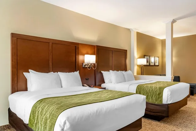 جناح ديلوكس بسريرين كوين، Comfort Suites San Antonio Ft. Sam Houston/SAMMC Area 2/5