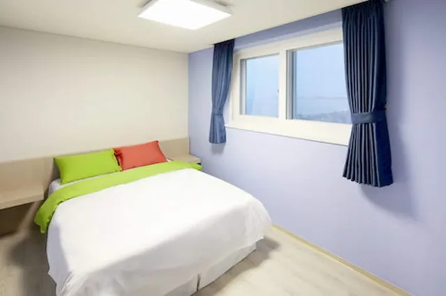 غرفة ديلوكس بسرير مزدوج، Hanwha Resort Daecheon Paros 1/9